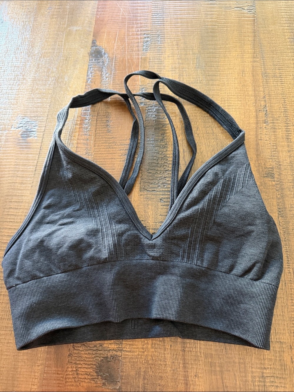 lululemon athletica Black Double-Strap Sports Bra